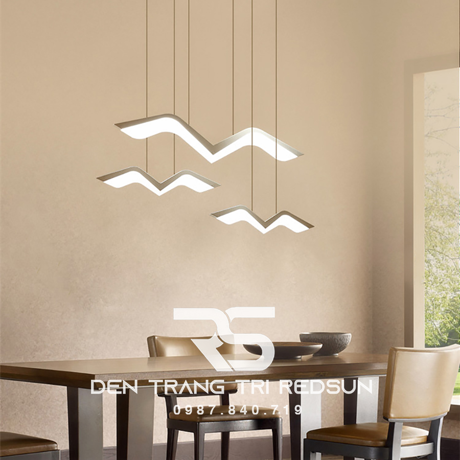 Đèn Thả Bàn Ăn Hiện Đại Bắc Âu Chim Én CDT-T027/CDT-T028/CDT-T029