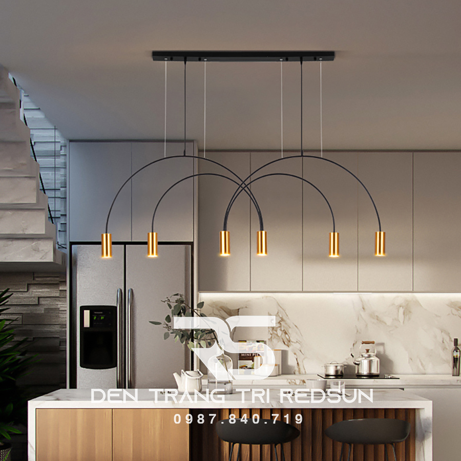 Đèn Thả Bàn Ăn Hiện Đại Bắc Âu Cánh Cung DC-T072