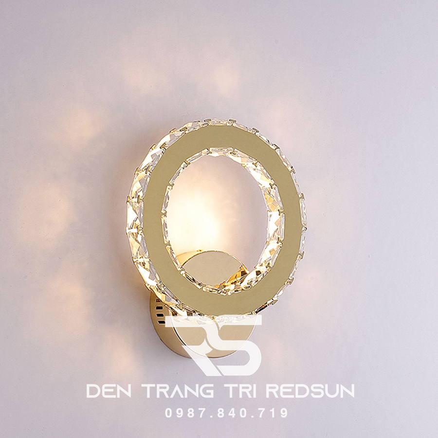 Đèn tường pha lê trang trí phòng khách hiện đại DT1171