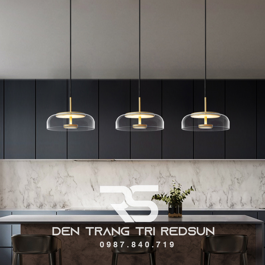 Đèn Thả Trần Hiện Đại Bắc Âu Choá Thuỷ Tinh CDT-L009