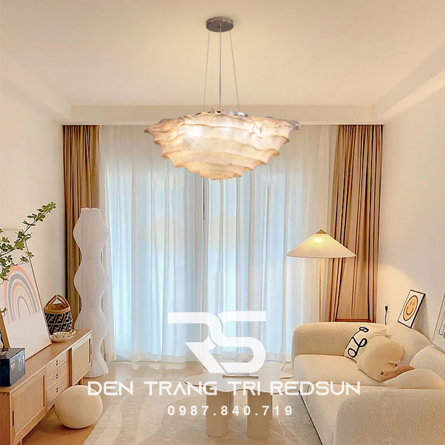 Đèn Chùm Phòng Khách Hiện Đại Hoa Tu Lip Phong Cách Pháp DC-T074