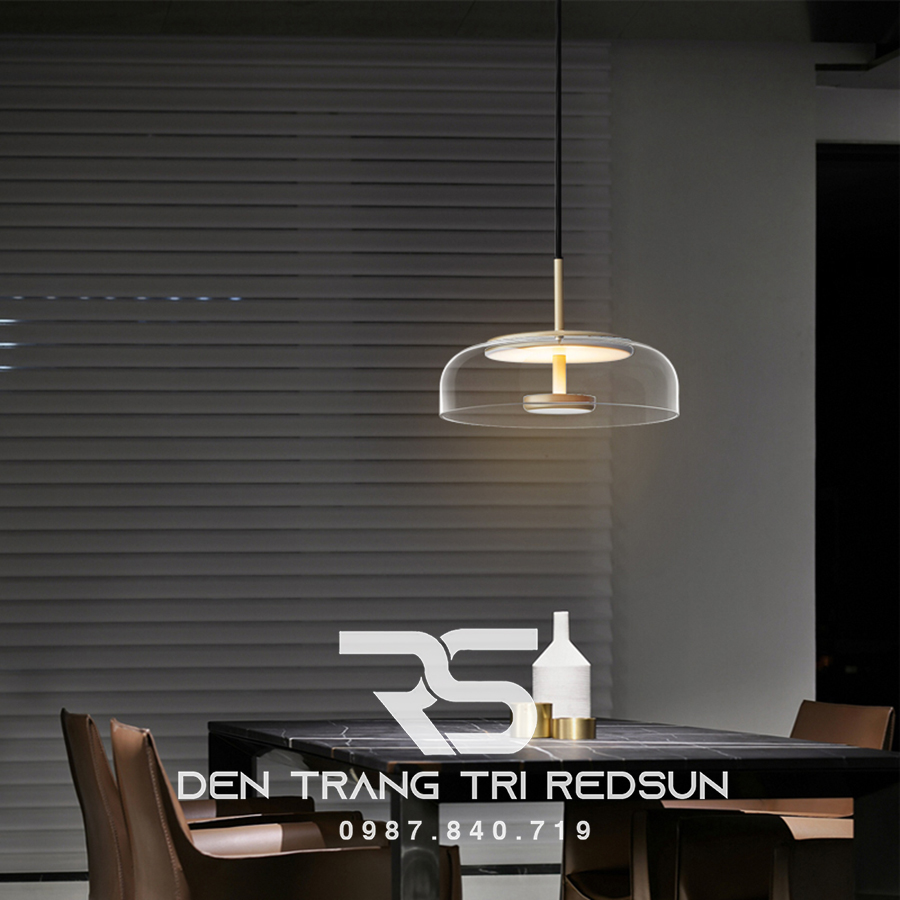 Đèn Thả Trần Hiện Đại Bắc Âu Choá Thuỷ Tinh CDT-L009