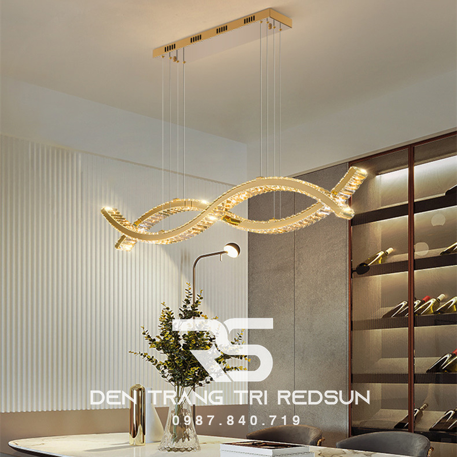 Đèn Thả Pha Lê Phòng Khách, Phòng Ngủ, Bàn Ăn Hiện Đại TPL087