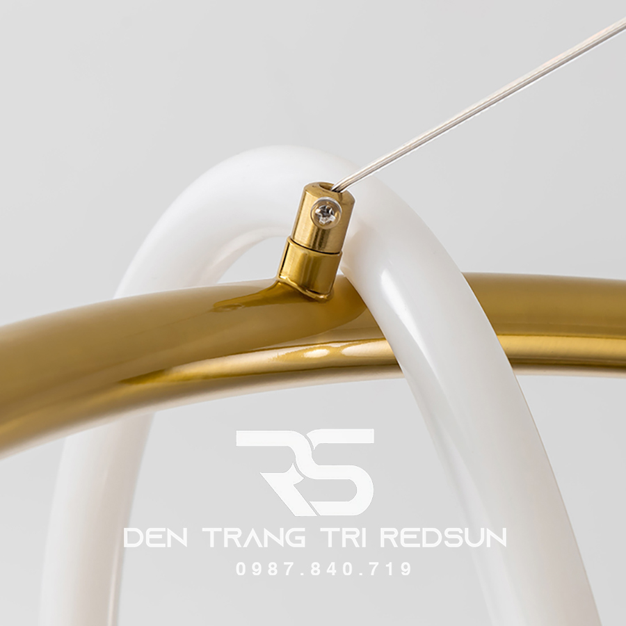 Đèn Thả Phòng Khách Hiện Đại Bắc Âu Led Ống Xoắn DC-L052