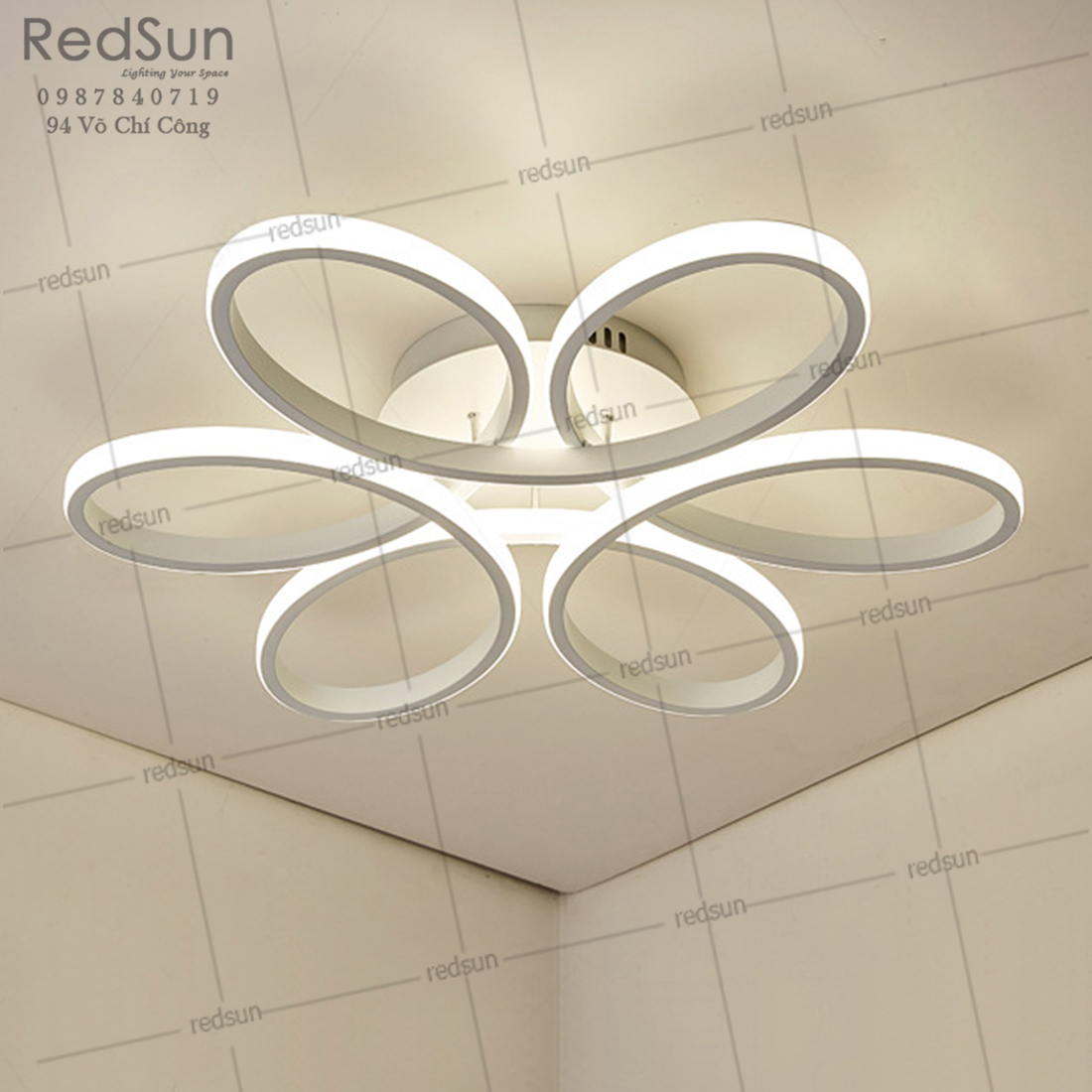 Mâm ốp trần Mika 6 cánh OT-001