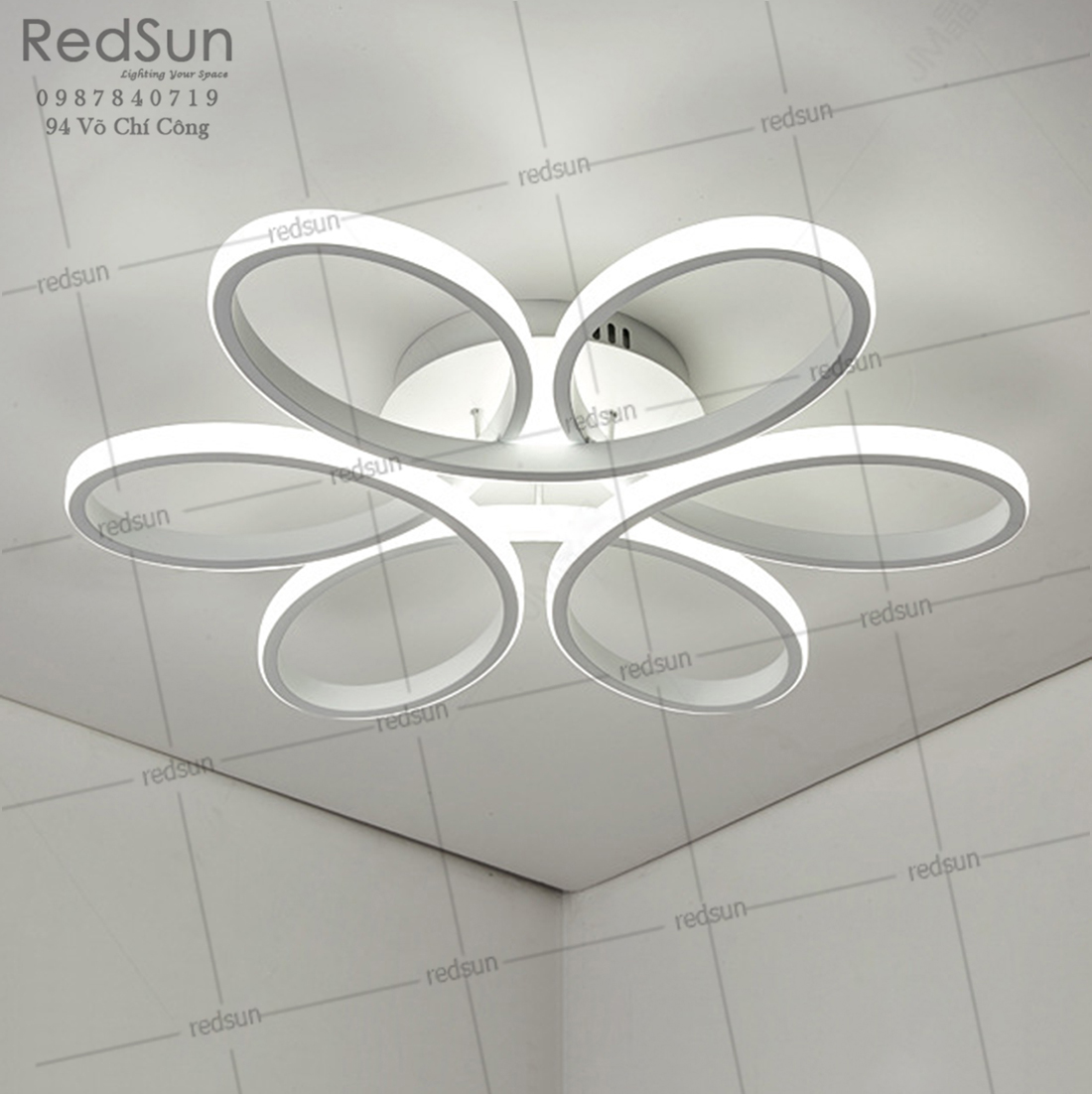 Mâm ốp trần Mika 6 cánh OT-001