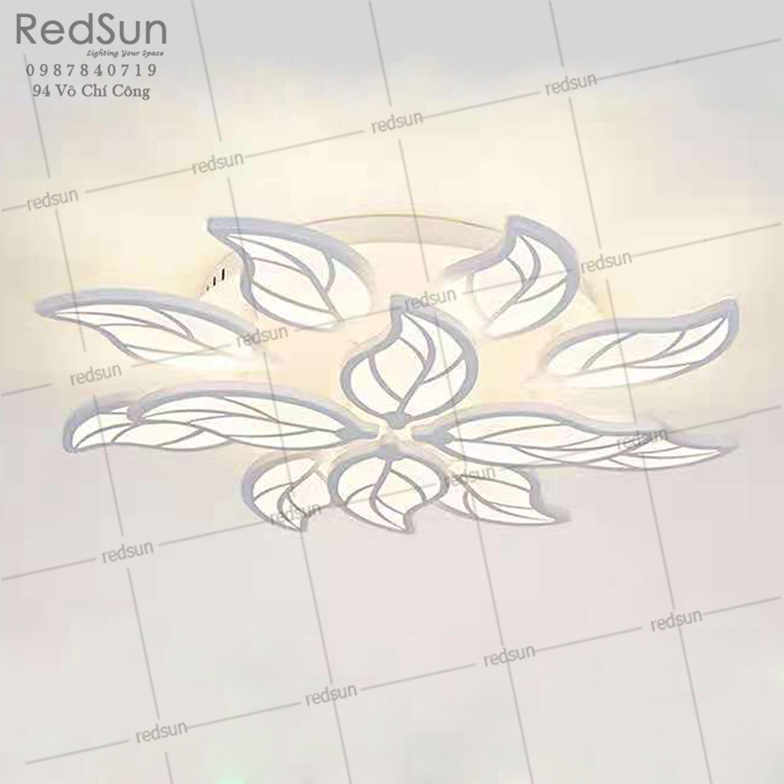 Mâm ốp trần Mika 12 lá OT-008/12