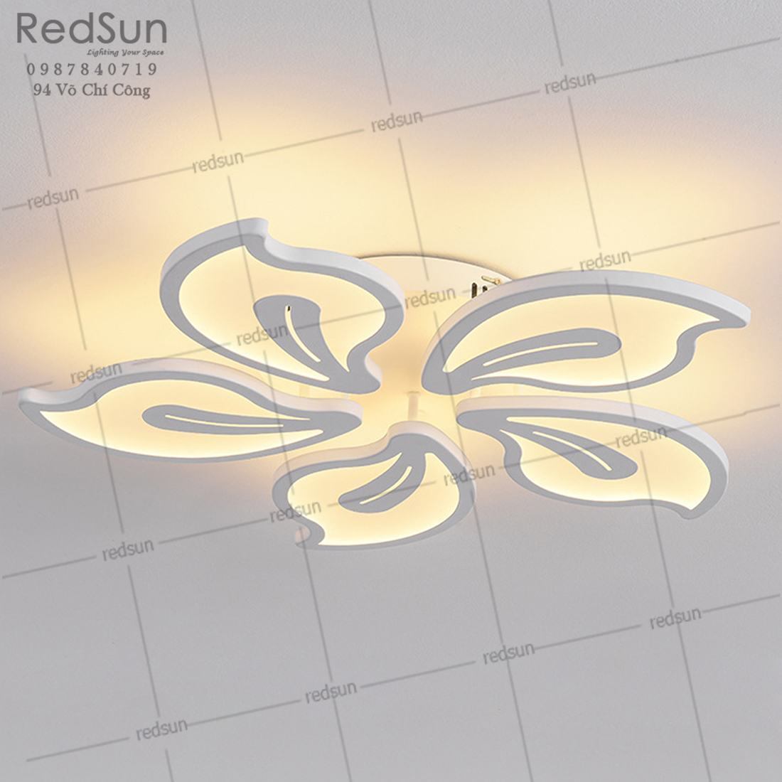 Mâm ốp trần Mika lửa mini 12 OT-S002