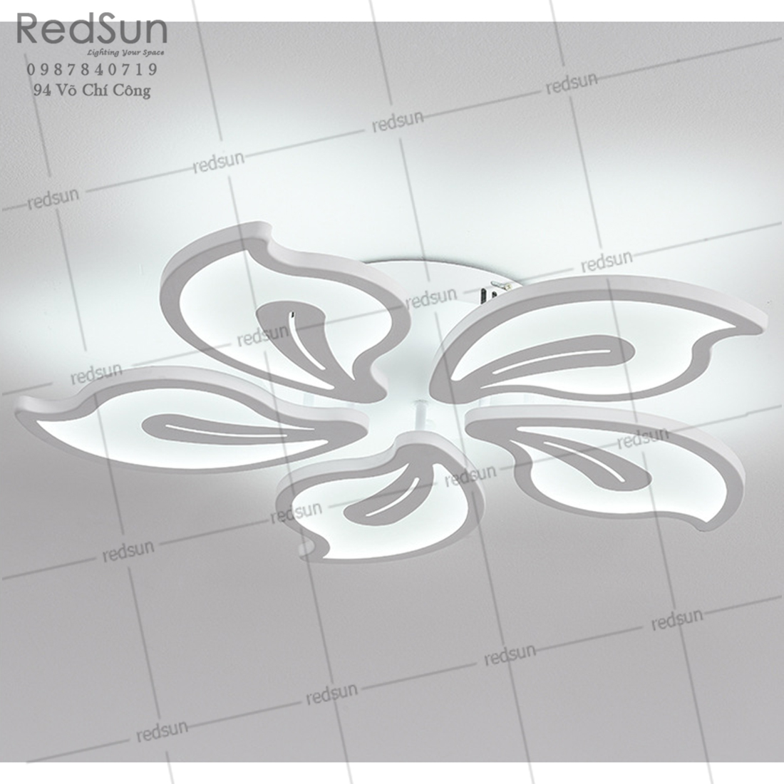 Mâm ốp trần Mika lửa mini 12 OT-S002