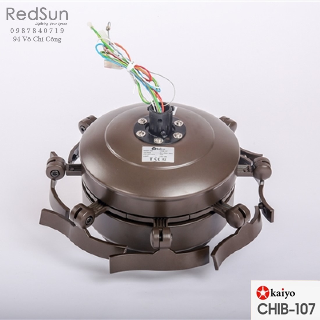 Quạt trần đèn KaiyoKukan CHIB-107