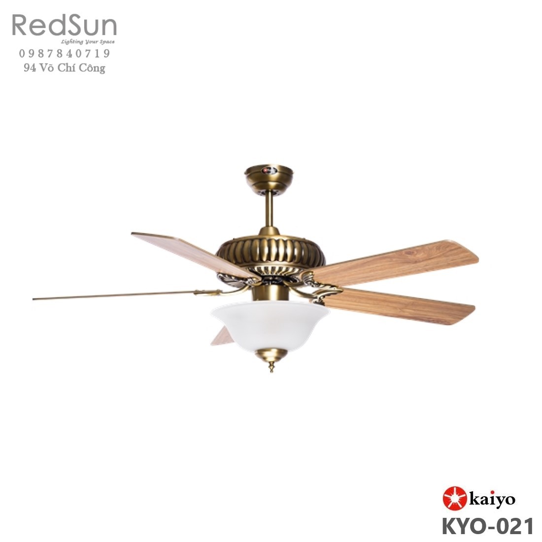 Quạt trần đèn KaiyoKukan KYO-021