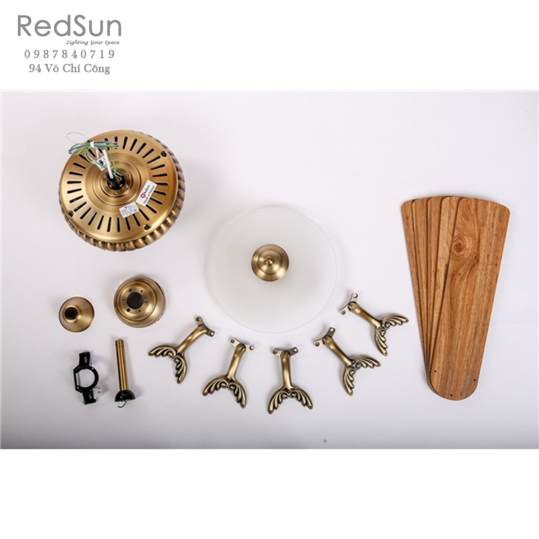 Quạt trần đèn KaiyoKukan KYO-021