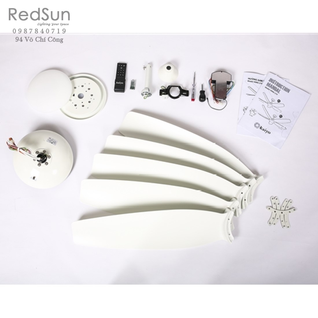 Quạt trần đèn KaiyoKukan HIRO-219