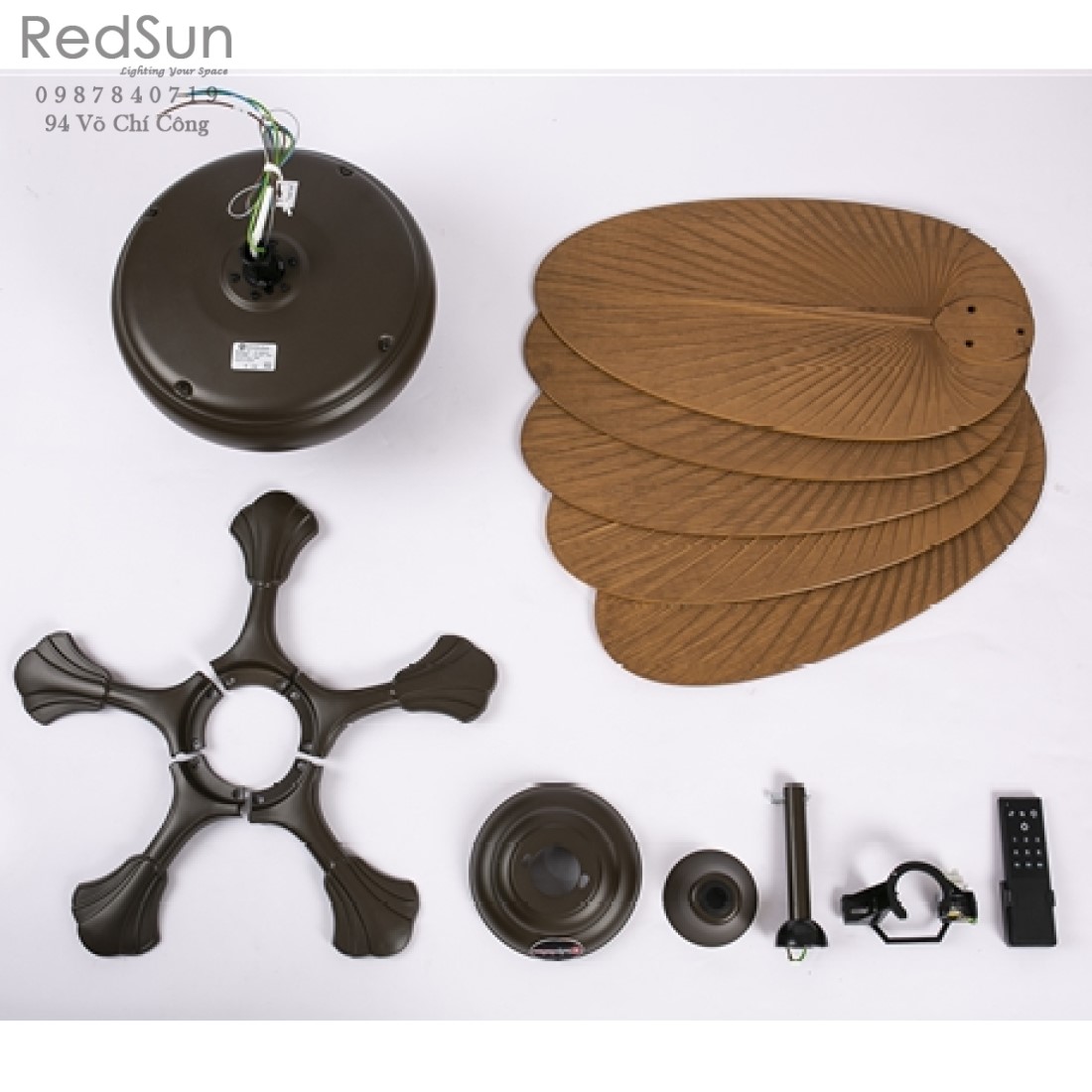 Quạt trần đèn KaiyoKukan KOCHI-168