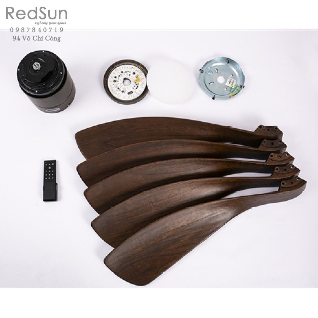 Quạt trần đèn KaiyoKukan KUKAN-211