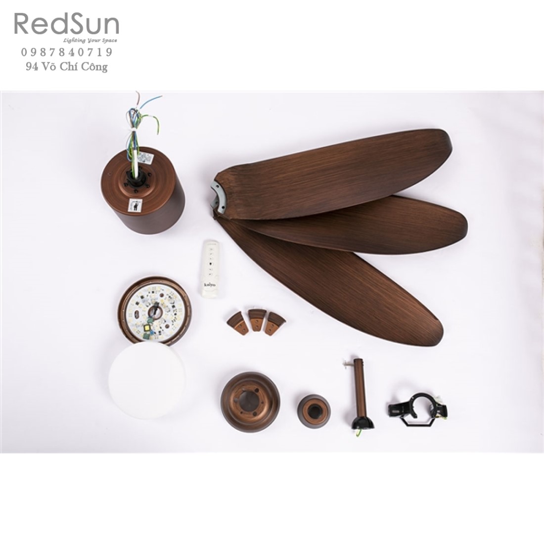 Quạt trần đèn KaiyoKukan OSA-234