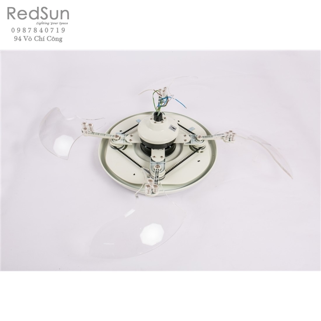 Quạt trần đèn KaiyoKukan TOYA-214-W