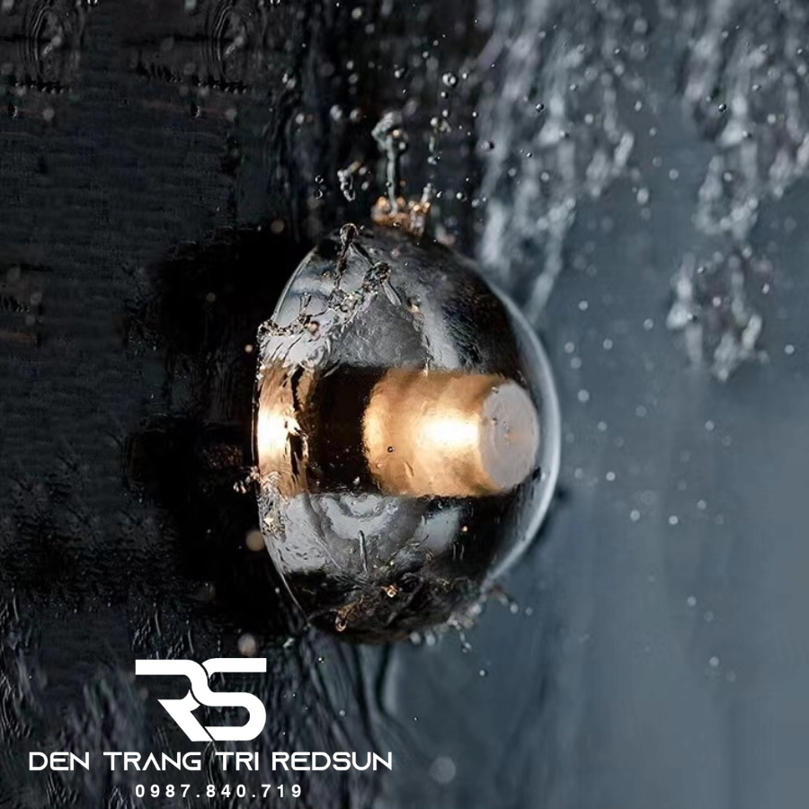 Đèn Tường Pha Lê Chống Nước Hiện Đại Trang Trí Phòng Khách, Phòng Ngủ, Vách Ngoài Trời  DT-1039