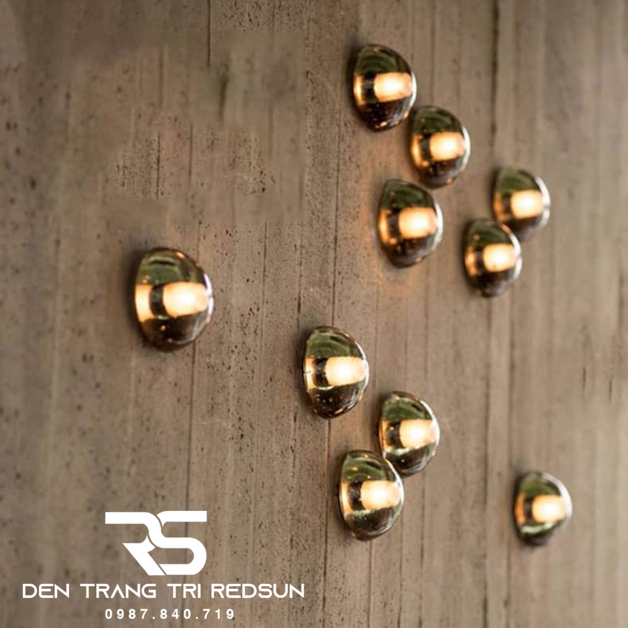 Đèn Tường Pha Lê Chống Nước Hiện Đại Trang Trí Phòng Khách, Phòng Ngủ, Vách Ngoài Trời  DT-1039