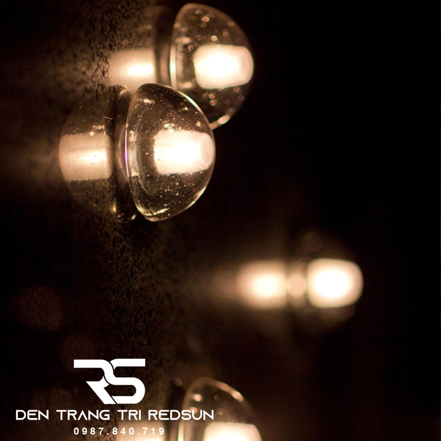 Đèn Tường Pha Lê Chống Nước Hiện Đại Trang Trí Phòng Khách, Phòng Ngủ, Vách Ngoài Trời  DT-1039