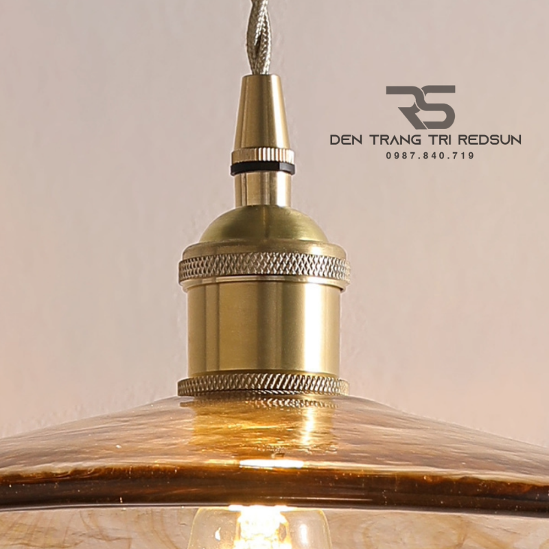 Đèn Thả Thủy Tinh Hiện Đại Phòng Khách, Phòng Ngủ, Bàn Ăn Phong Cách Retro CDT-1037