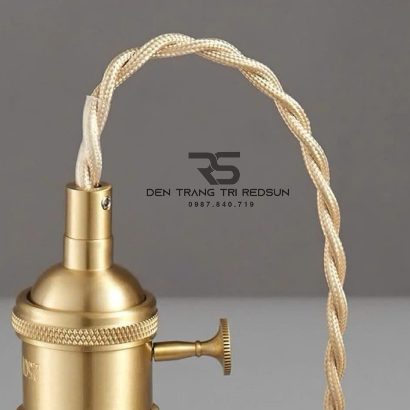 Đèn Thả Thủy Tinh Hiện Đại Phòng Khách, Phòng Ngủ, Bàn Ăn Phong Cách Retro CDT-1037