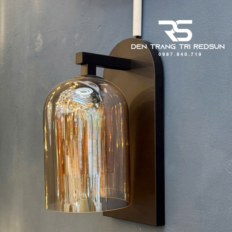 Đèn Tường Hiện Đại Trang Trí Phòng Khách, Phòng Ngủ Phong Cách Bắc Âu Chóa Thủy Tinh DT-1040