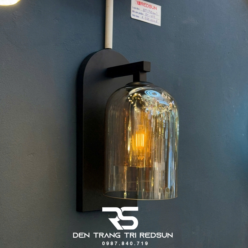Đèn Tường Hiện Đại Trang Trí Phòng Khách, Phòng Ngủ Phong Cách Bắc Âu Chóa Thủy Tinh DT-1040