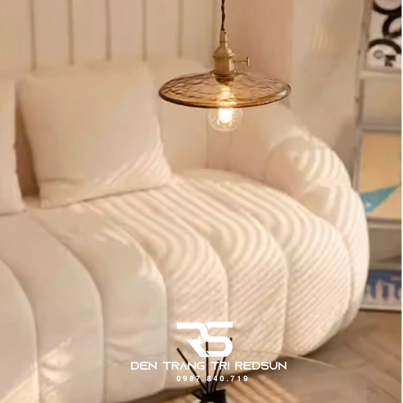 Đèn Thả Thủy Tinh Hiện Đại Phòng Khách, Phòng Ngủ, Bàn Ăn Phong Cách Retro CDT-1037