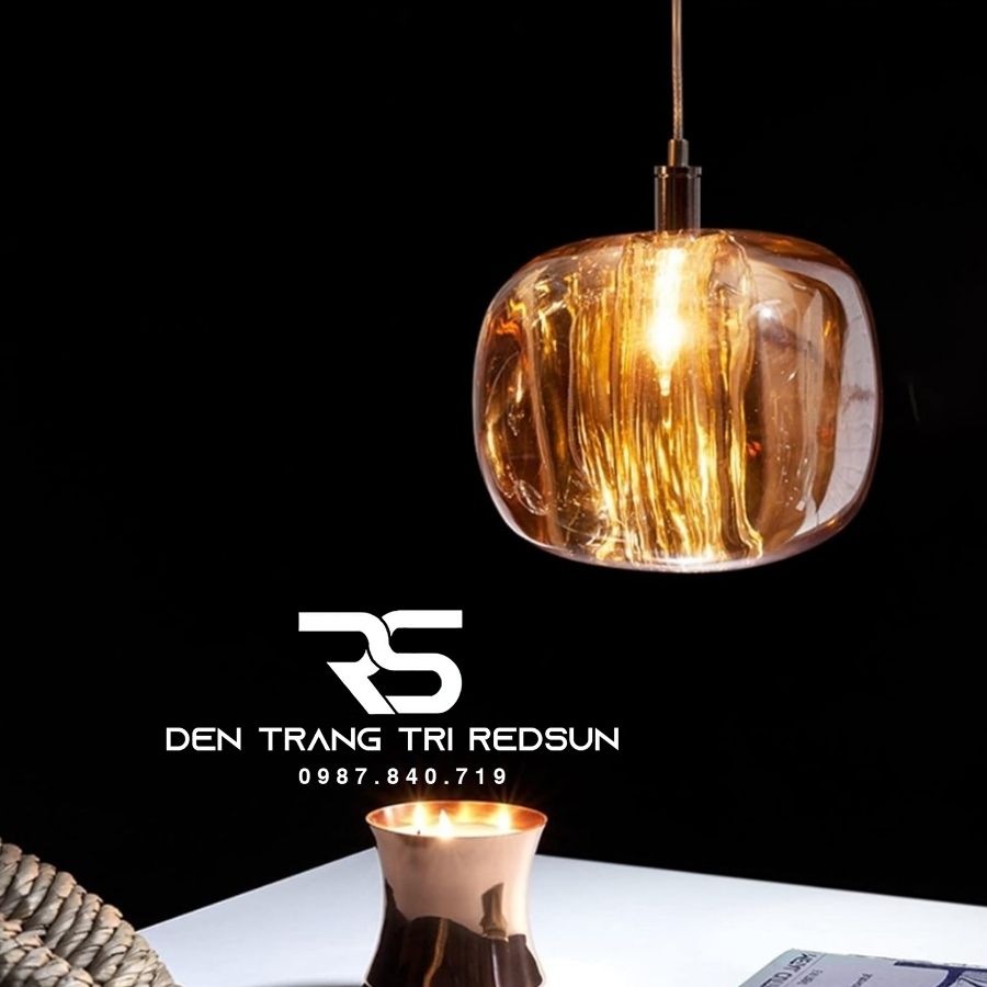 Đèn Thả Trần Hiện Đại Lắp Thông Tầng Cầu Thang, Phòng Khách, Bàn Ăn Chất Liệu Pha Lê CDT-T016