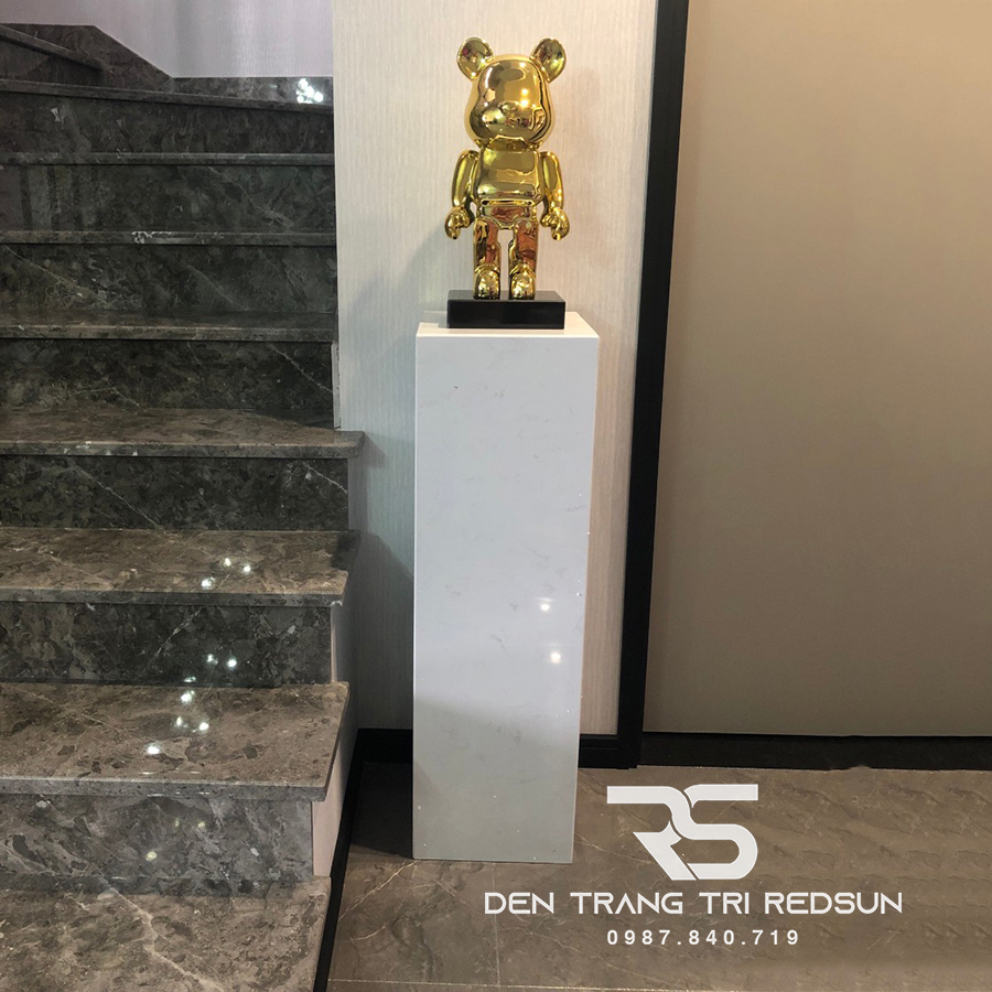 Bệ Đá Cẩm Thạch Nhân Tạo Trang Trí Nội Thất Phong Cách Bắc Âu - BTT