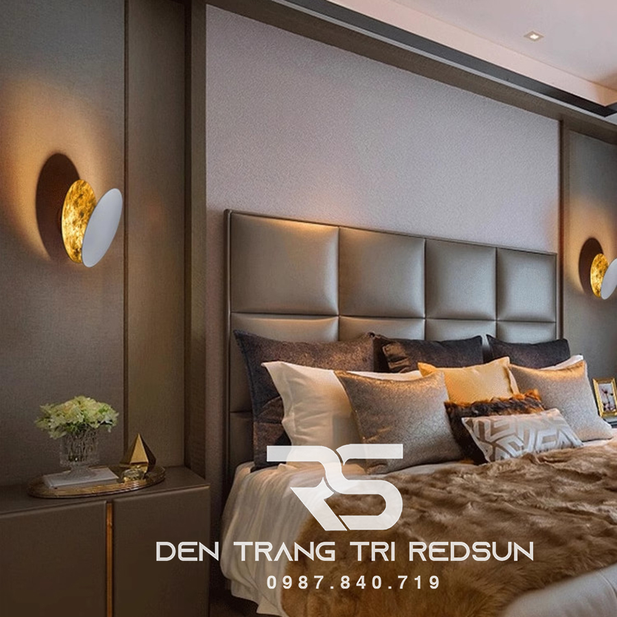 Đèn Tường Trang Trí Phòng Khách, Phòng Ngủ, Cầu Thang Nguyệt Thực Phong Cách Bắc Âu  DT-116