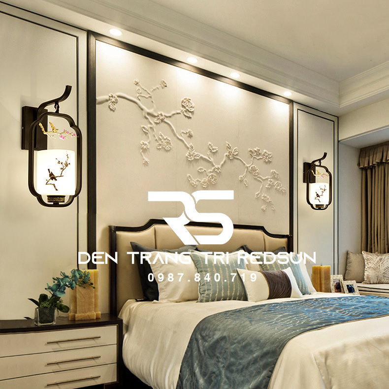 Đèn Tường Phòng Khách, Phòng Ngủ, Hành Lang Hiện Đại Phong Cách Indochine DT-I007