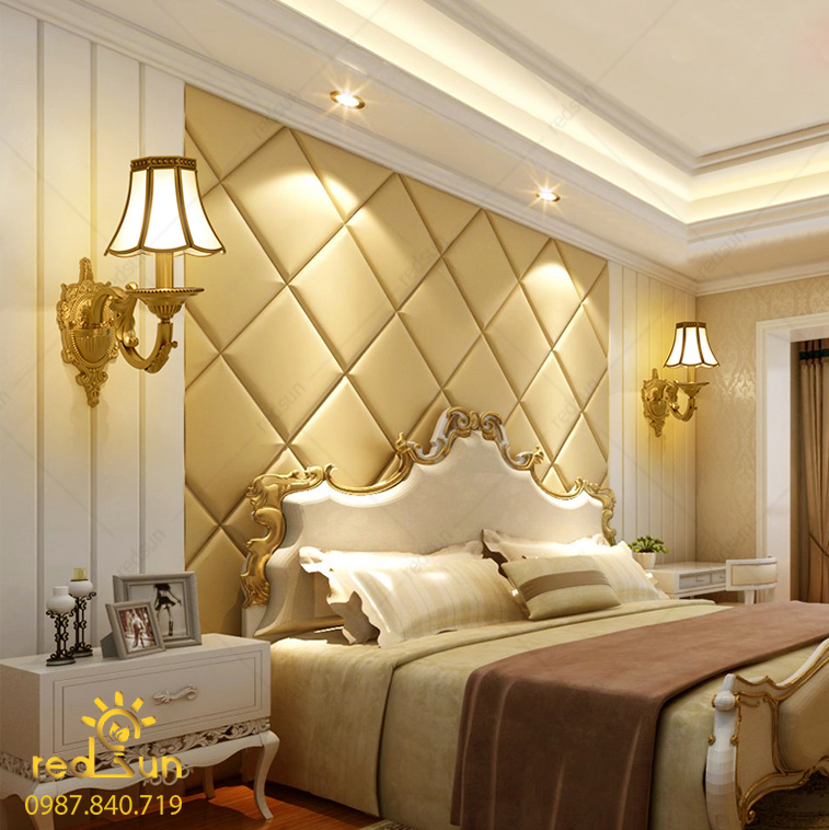 Đèn Tường Trang Trí Phòng Khách, Cầu Thang Chao Thuỷ Tinh DT-C6023