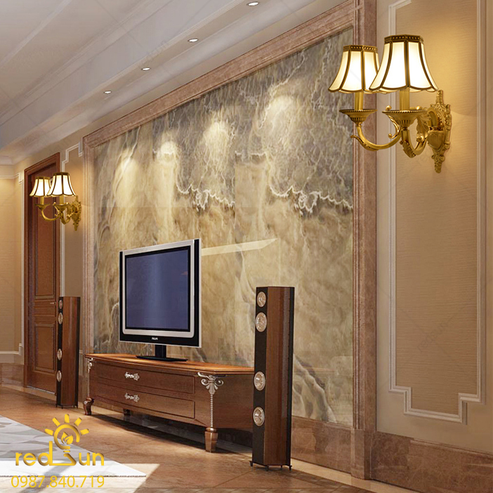 Đèn Tường Trang Trí Phòng Khách, Cầu Thang Chao Thuỷ Tinh DT-C6023