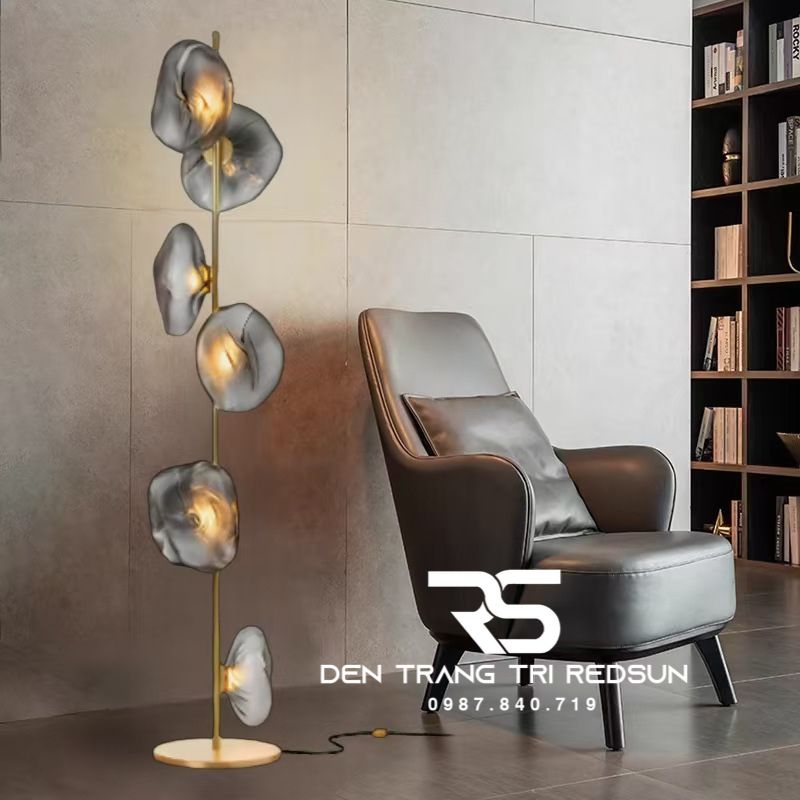 Đèn Sàn Hiện Đại Trang Trí Phòng Khách, Phòng Làm Việc, Phòng Ngủ, Phong Cách Bắc Âu DS2056