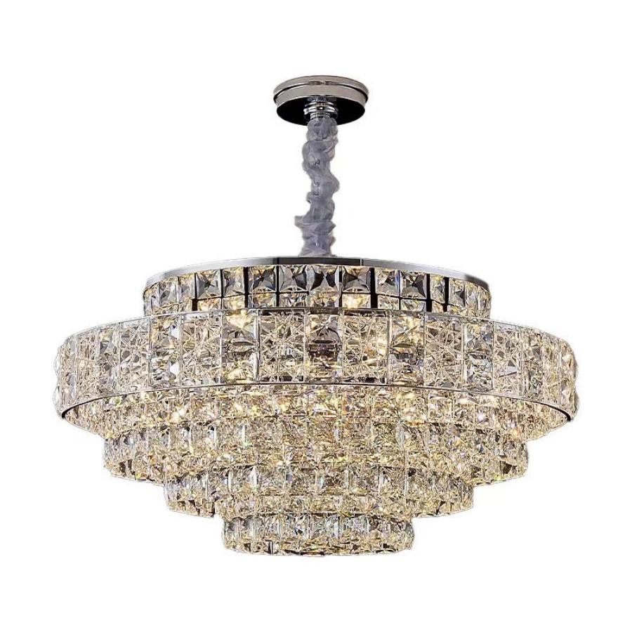 Đèn Chùm Pha Lê Hiện Đại Trang Trí Phòng Khách, Phòng Ăn, Sảnh Chờ DCP-010