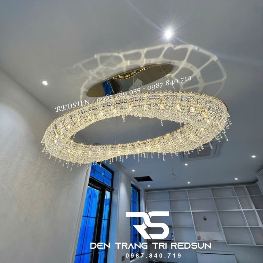 Đèn Thả Pha Lê Phòng Khách, Bàn Ăn, Bàn Đảo Hiện Đại TPL071