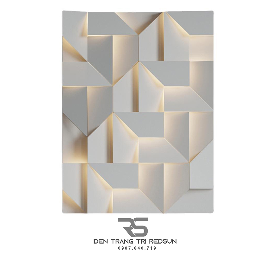 Tranh Đèn Treo Tường Nghệ Thuật Trang Trí Phòng Khách, Phòng Ngủ, Hành Lang Phong Cách Bắc Âu DDC-006