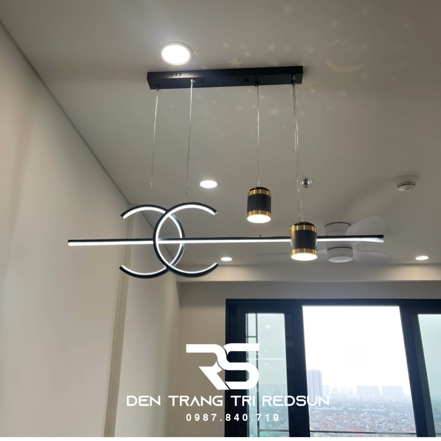 Đèn Thả Ngang Bàn Ăn Hiện Đại Phong Cách Bắc Âu TH783