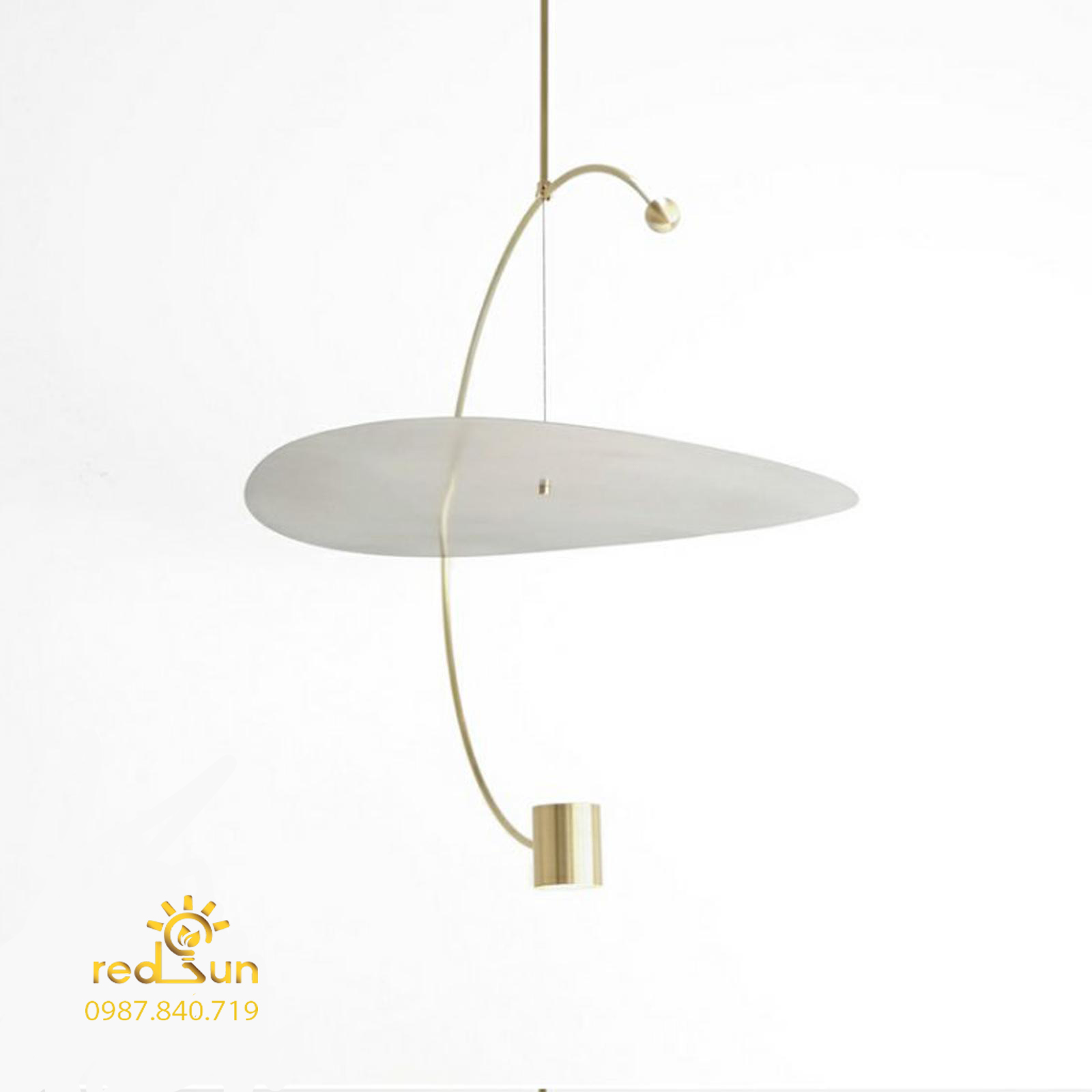 Chao đèn thả đĩa tròn CDT-T001