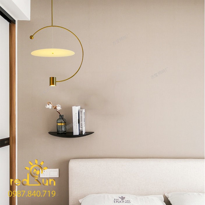 Chao đèn thả đĩa tròn CDT-T001