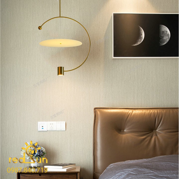 Chao đèn thả đĩa tròn CDT-T001