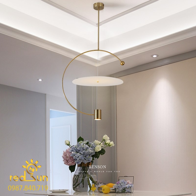 Chao đèn thả đĩa tròn CDT-T001