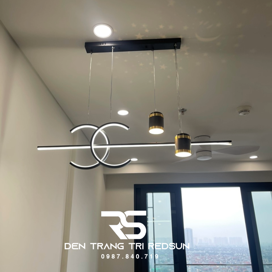 Đèn Thả Ngang Bàn Ăn Hiện Đại Phong Cách Bắc Âu TH783