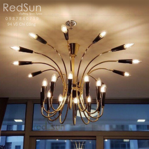 Đèn Chùm Trang Trí 24 tay DC-1324
