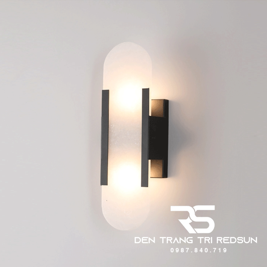 Đèn Tường Đá Cẩm Thạch Hiện Đại Trang Trí Phòng Khách, Phòng Ngủ, Cầu Thang Phong Cách Bắc Âu DT-128