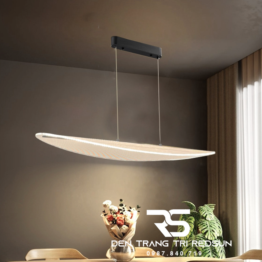 Đèn Thả Bàn Ăn Hiện Đại Hình Lá Acrylic Phong Cách Bắc Âu DC-T090