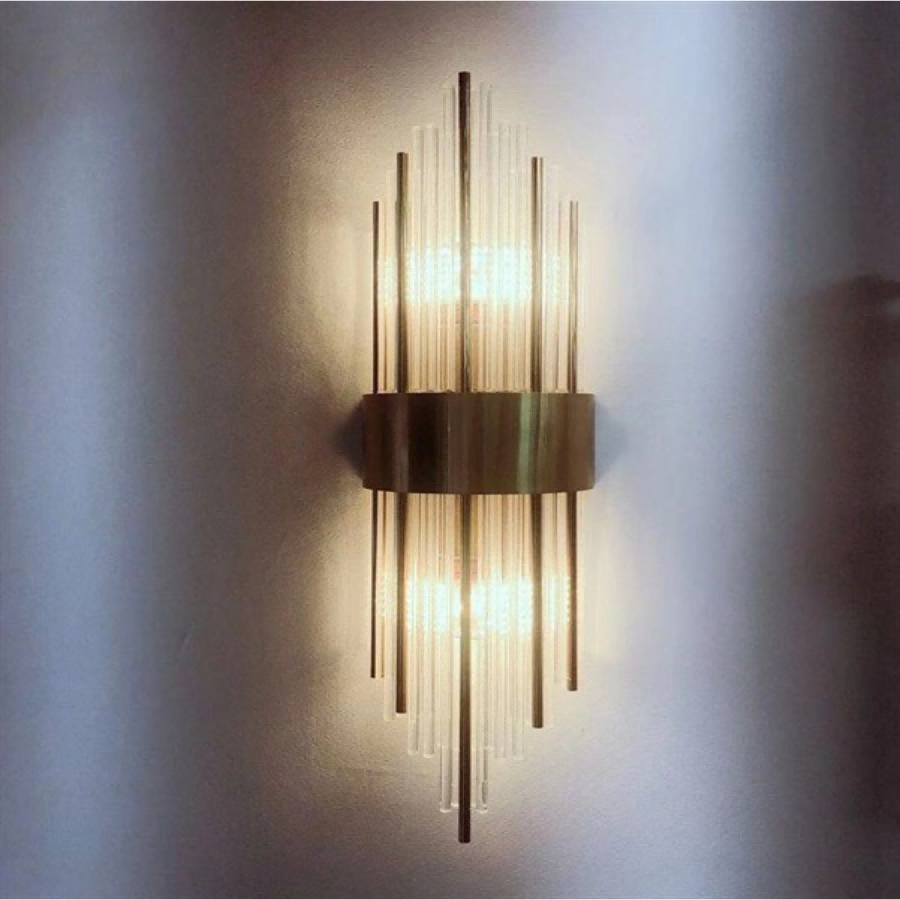 Đèn Tường Pha Lê Trang Trí Phòng Khách Hiện Đại L6002-V