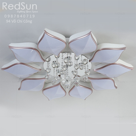 Đèn Mâm Ốp Trần Hiện Đại Trang Trí Pha lê  OT-LAYDY06